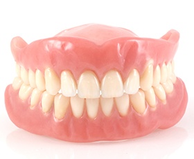 Full set of dentures