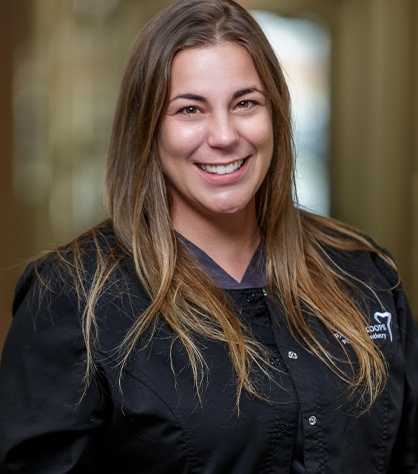 Front desk administrator Dawn