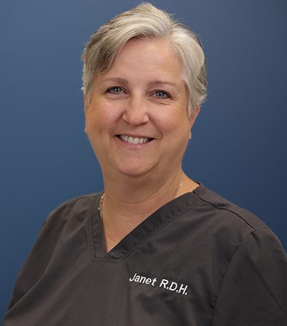 Dental hygienist Janet
