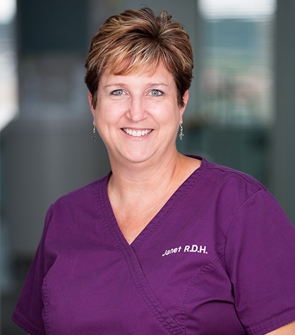 Dental hygienist Janet